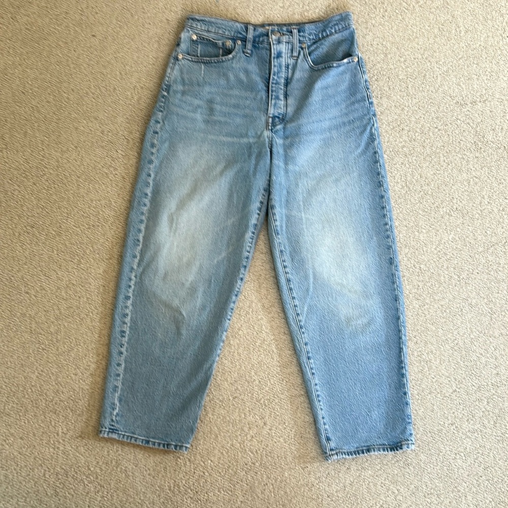 Madewell Light Blue Ankle & Cropped Jeans